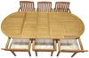 Gartengruppe Liberia oval + 6 King Sessel 180-260 cm Bild 4
