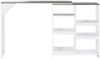 vidaXL Bartisch mit Beweglichem Regal Weiß 138 x 39 x 110 cm [280226] Bild 3