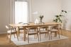 Holzstuhl >Addi< (2er-Set) in Beige, Polyester, Massivholz - 56x75,5x54 (BxHxT) Bild 3
