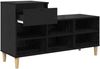 vidaXL Schuhschrank mit Speicher Schwarz Eichen-Optik 102 x 36 x 60 cm 881035 Bild 5