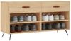 vidaXL Schuhbank Sonoma-Eiche 102x35x55 cm Holzwerkstoff 829711 Bild 3