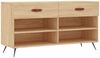vidaXL Schuhbank Sonoma-Eiche 102x35x55 cm Holzwerkstoff 829711 Bild 2