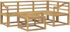 vidaXL Outdoor-Sofagarnitur 5 pcs Weiß 59 x 59 x 37 cm 3387608 Bild 2