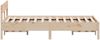 vidaXL Massivholzbett ohne Matratze 140x200 cm Kiefernholz 842750 Bild 5