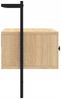 vidaXL TV-Wandschrank Sonoma-Eiche 60,5x30x51 cm Holzwerkstoff 833454 Bild 4