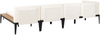 Lounge Set mit Tisch BRACCIANO Helles Beige Bild 5