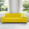 vidaXL 3-Sitzer-Sofa Gelb 220x78x84 cm Samt 4105036 Bild 3