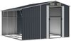 vidaXL Gerätehaus Anthrazit 277x279x179 cm Verzinkter Stahl 3188293 Bild 3