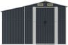 vidaXL Gerätehaus Anthrazit 277x279x179 cm Verzinkter Stahl 3188293 Bild 4