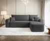Ecksofa Schlafsofa Sofa AGEPO Stoff Quelle Anthrazit Ottomane Rechts Bild 2