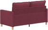 vidaXL Sofa Weinrot 156 x 81 x 87,5 cm Stoff 42028834 Bild 5
