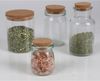 12x Vorratsglas 80ml mit Korkdeckel, zum Einmachen und Einwecken von Gurken, Vorratsgefäß, Frischhalten, Behälter zur Aufbewahrung, für Lebensmittel Bild 5