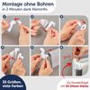 Verdunklungsrollo Verdunkelungsrollo ohne Bohren, Blumtal, Klemm-Montage oder optional Wandmontage mit Schrauben und Dübeln Bild 2