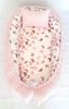 Baby Fancyroom Bettnestchen Babynest mit XL Liegefläche dicke Matratze 100% Baumwolle Babynestchen, (Babycocoon Reisebett Nestchen Kuschelnest, Neugeborene Erstausstattung), Handmade with Love, Matratze abnehmbar, XL Liegefläche, Baumwollstoffe Bild 2