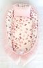Baby Fancyroom Bettnestchen Babynest mit XL Liegefläche dicke Matratze 100% Baumwolle Babynestchen, (Babycocoon Reisebett Nestchen Kuschelnest, Neugeborene Erstausstattung), Handmade with Love, Matratze abnehmbar, XL Liegefläche, Baumwollstoffe Bild 3