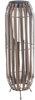 Solarbetriebene Laterne MUZIZI 69 cm Dunkelbraun Bild 1
