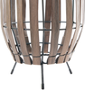 Solarbetriebene Laterne MUZIZI 69 cm Dunkelbraun Bild 5