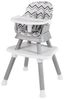 COSTWAY Hochstuhl, 6in1 Kombihochstuhl, Babystuhl, mit Sicherheitsgurt Bild 4