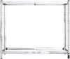 vidaXL Reifenregale mit 2 Böden 4 Stk. Silbern 110x40x110 cm Stahl 3154231 Bild 5