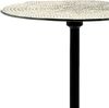 FINEBUY Beistelltisch FB113676 Beistelltisch Anstelltisch Metall Wohnzimmertisch Dekotisch (Stilvolle Ablage für moderne Wohnkonzepte), Elegante Tischlösung mit strukturierter Oberfläche Bild 4