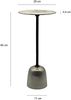 FINEBUY Beistelltisch FB113676 Beistelltisch Anstelltisch Metall Wohnzimmertisch Dekotisch (Stilvolle Ablage für moderne Wohnkonzepte), Elegante Tischlösung mit strukturierter Oberfläche Bild 3