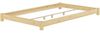 Breites, flaches Futonbett Einzelbett 120x200 Kiefer massiv V-60.51-12ohne Zubehör Bild 2
