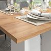 Esstisch Dix Weiß/Goldkraft Eiche 180 x 90 cm Vicco Bild 4