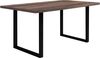 FORTE Tables Esstisch, Holzwerkstoff, Braun/Schwarz, 160 x 74,7 x 90 cm Bild 2