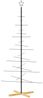 vidaXL Weihnachtsbaum Metall mit Holzständer Schwarz 180 cm 359605 Bild 2