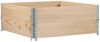 vidaXL Paletten-Aufsatzrahmen 2 Stk. 100x100 cm Massivholz Kiefer 4010289 Bild 5