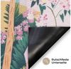 MuchoWow Fußmatte Bunt - Häuser - Hügel - Rosa, Rechteckig, innen Schmutzfangmatte, Tür, Schmutzfänger Flur, Teppich 60x40 cm Bild 3