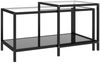 Beistelltische 2 Stk. Hartglas Schwarz [331614] Bild 2