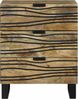 vidaXL Nachttisch Natur 50 x 33 x 62 cm Holzwerkstoff 4017945 Bild 3