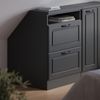 Küchenschrank für Dachschrägen R-Line Anthrazit Landhaus 60 cm mit 2 Schubladen, Schrankkorpus 60 cm Tiefe Vicco Bild 4