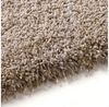 TaCa Home Langflor-Teppich Shaggy Teppich Langflor, rechteckig, Höhe: 60 mm, Schlafzimmer Kinderzimmer Wohnzimmer Esszimmer, beige - 65 x 130 cm Bild 4