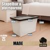 BigDean Aufbewahrungsbox 30 L Aufbewahrungsbox mit Deckel Budget Line Plastikbox mit Deckel (Set, 1 St, Aufbewahrungsbox mit Deckel), BPA-Frei, Praxisnahes Durchdachtes Design, Langlebig Bild 3