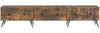 vidaXL TV-Schränk Geräucherte Eiche 147 x 34,5 x 30 cm Holzwerkstoff 895630 Bild 4