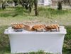 GreenBlue Tischdecke GB371/GB372 Catering Tischdecke 180x75x74 cm, Stretch Husse, Elastische Husse für Buffet, Hochzeit & Party Bild 4