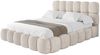 ALTDECOR Polsterbett LEYA (Polsterbett mit Bettkasten und Lattenrost, Boxbett ohne Matratze), Doppelbett mit Stauraum, Bett mit Kopfteil Bild 2