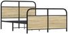 vidaXL Bettgestell ohne Matratze 120x190 cm Sonoma-Eiche Holzwerkstoff 4100273 Bild 5