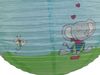 Kinder Papierlampe Lolo Lombardo Lampenschirm Ø40cm Pendelleuchte mit Aufhängung Bild 2