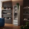 Kleiderschrank Elmo Weiß 50 x 200 cm Vicco Bild 3