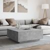 vidaXL Couchtisch Betongrau 100x100x40 cm Holzwerkstoff 3284052 Bild 3