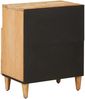 vidaXL Nachttisch Braun 50 x 33 x 60 cm Massivholz Mango 4018926 Bild 5