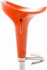 Barhocker Hocker 2er Set - Nr 120 - Kunstoff Orange Bild 3