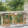 vidaXL Außen Bistro-Stühle mit Kissen 2 pcs Dunkelgrau 40 x 53 x 80 cm 42028095 Bild 3