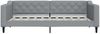 vidaXL Tagesbett Hellgrau 90x190 cm Stoff 354171 Bild 3