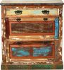 RIVERBOAT Dielen-Set Altholz Metall Bunt Bild 2