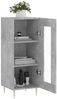 vidaXL Sideboard Betongrau 34,5x34x90 cm Holzwerkstoff 828784 Bild 4