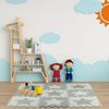 Relaxdays Puzzlematte Sterne hellgrau Bild 3